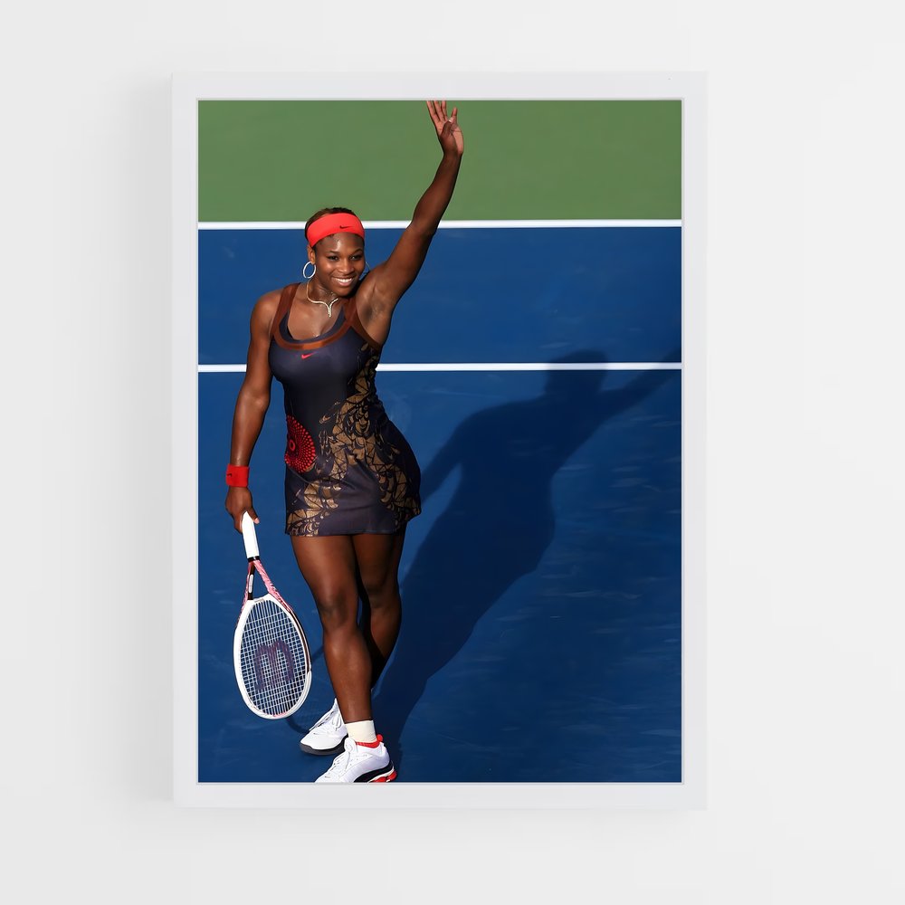Poster Serena williams adaptées – affiche Tennis (vue 3)
